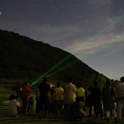 星取県の星空見ナイト星座観察会