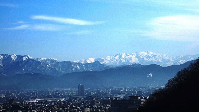 当宿からの景観