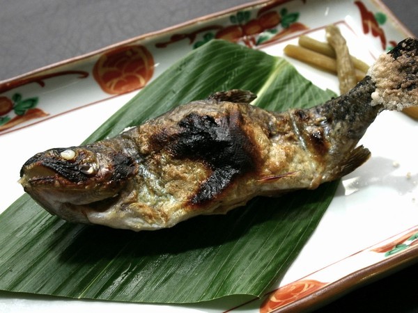 岩魚の塩焼き