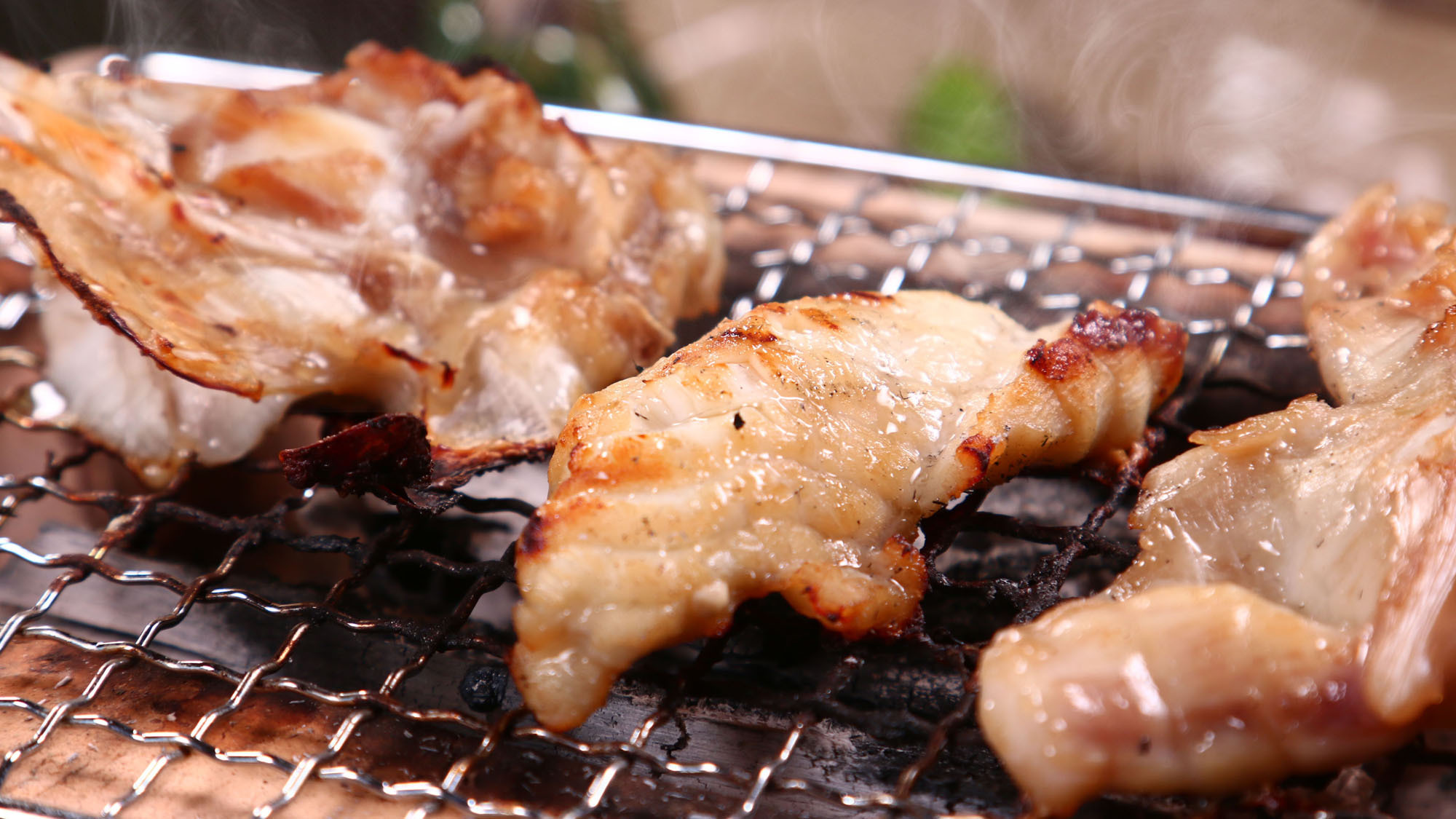 知多名産の魚醤に付け込んだ「ふぐ魚醤焼き」