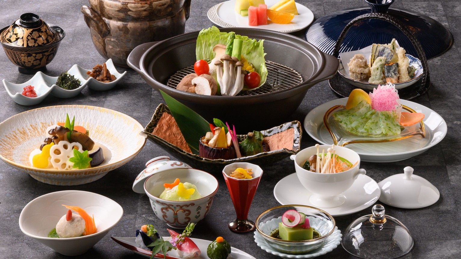 【ご夕食】もんど岬ヴィーガン料理※イメージ
