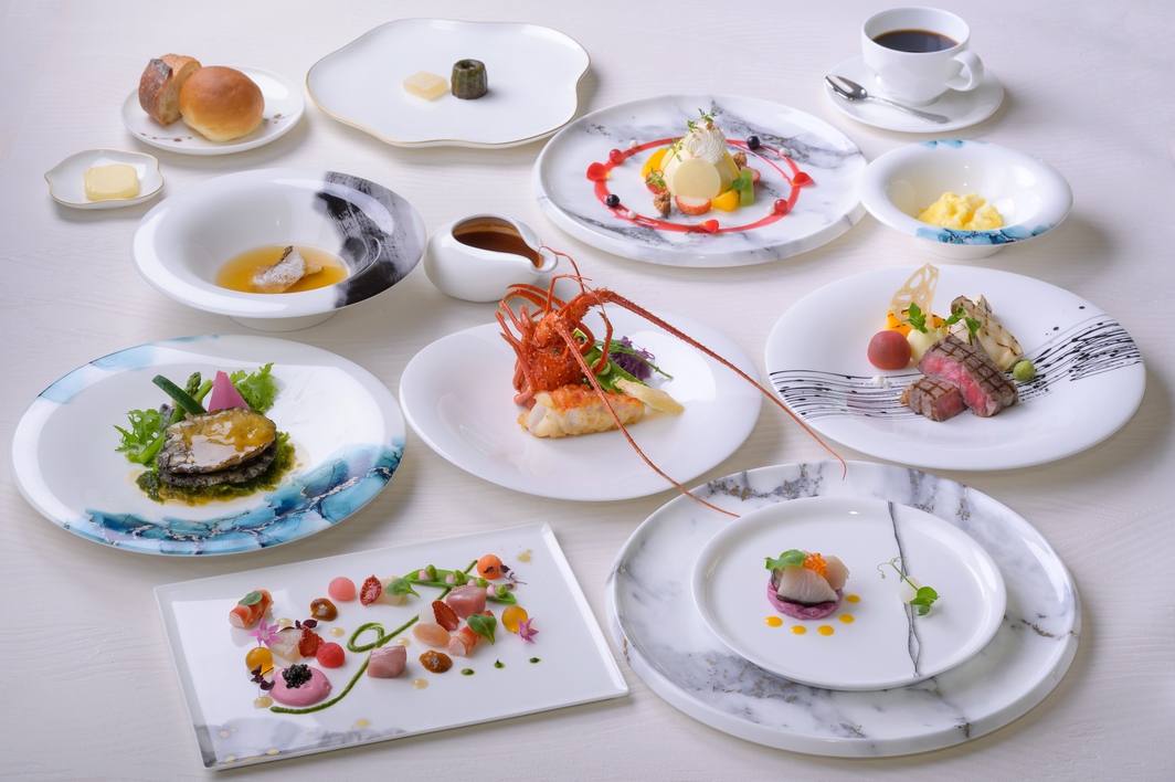 【ご夕食】フレンチ開業60周年記念コース※2025.3月まで