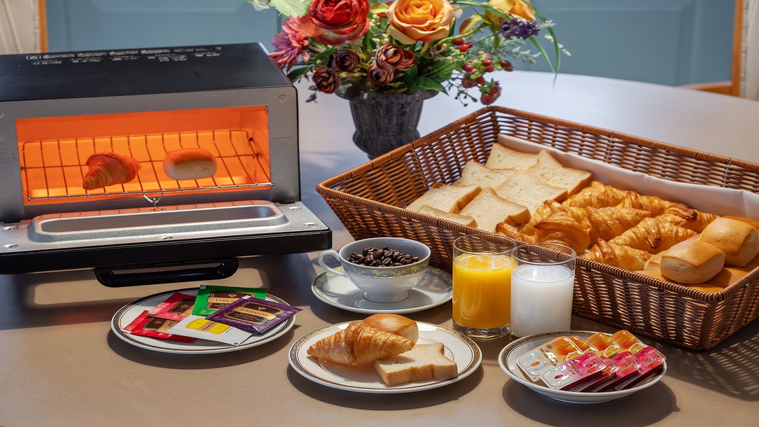 朝食パンコーナー