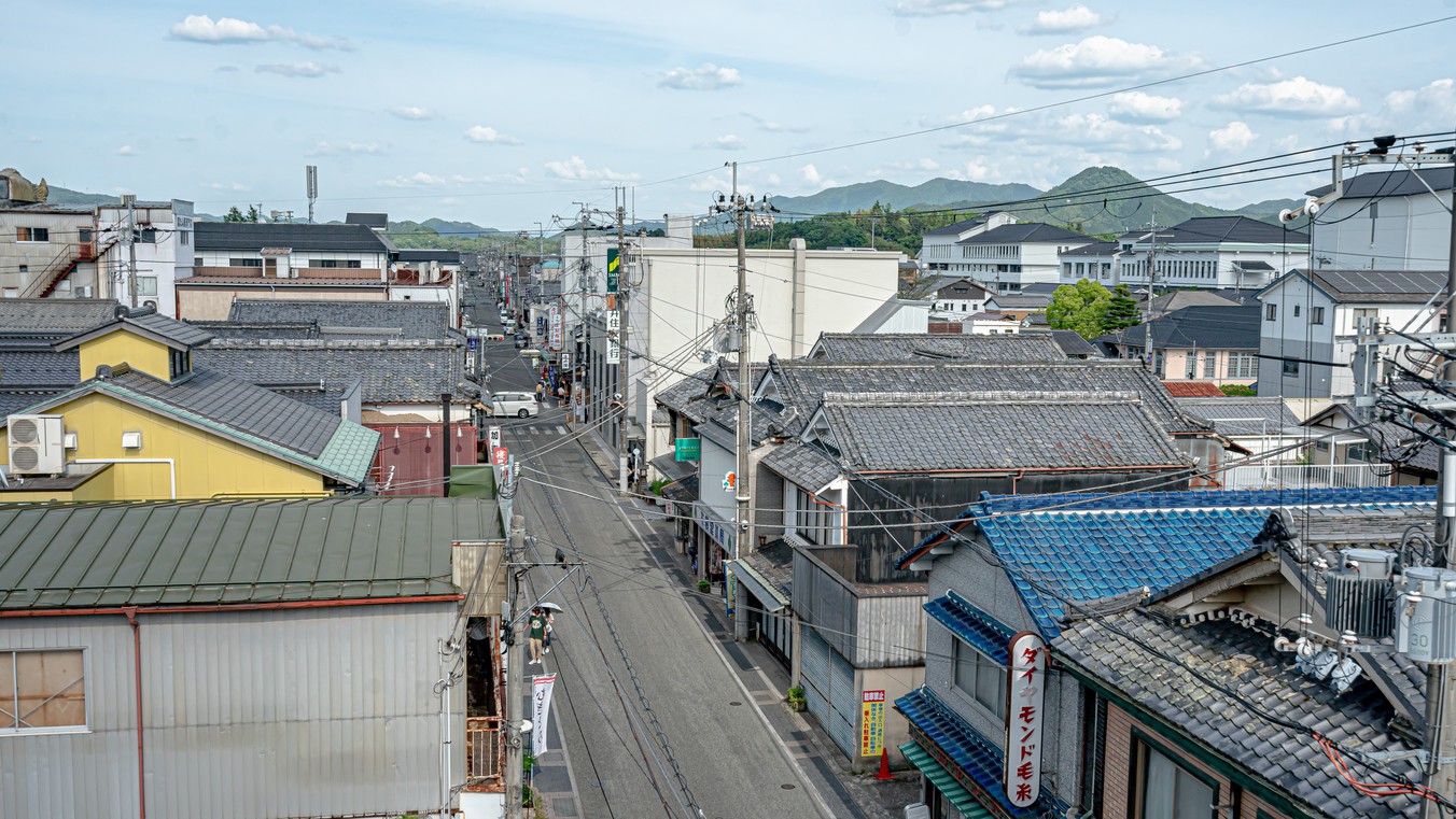 屋上テラスからの眺め