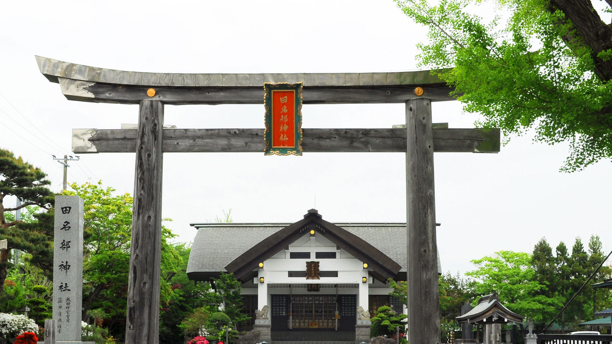 【田名部神社】毎年8月18日から20日まで壮麗な田名部まつりが開催されます。徒歩1分