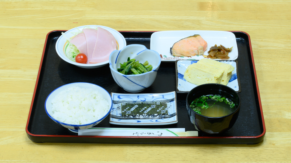朝食一例