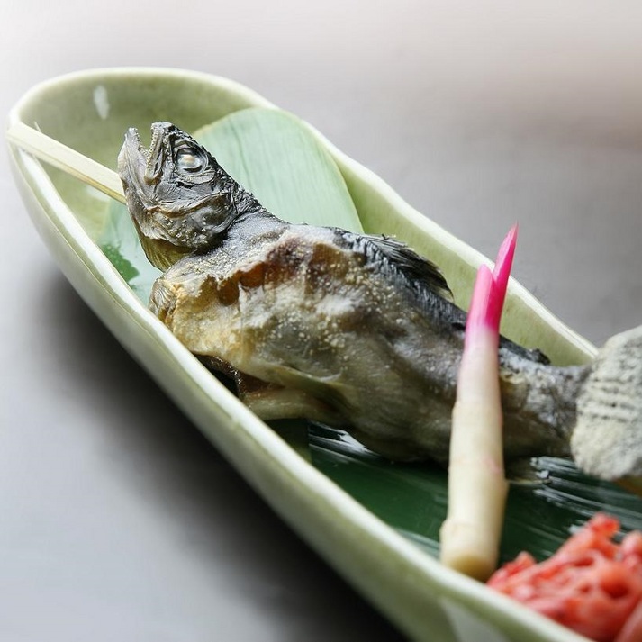岩魚の塩焼き