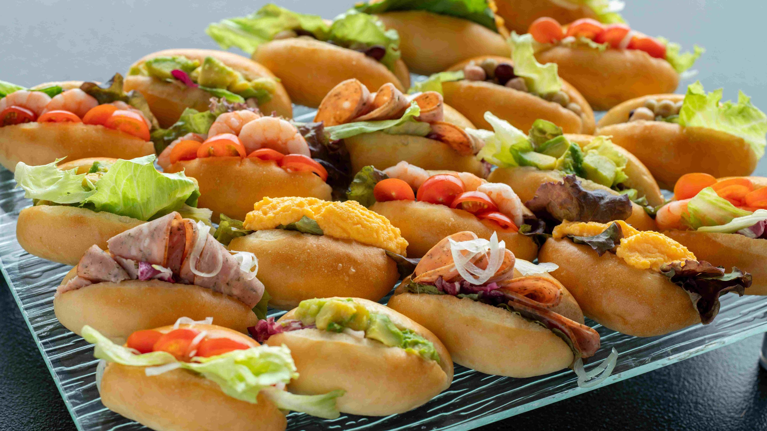 朝のオリジナルサンドイッチ