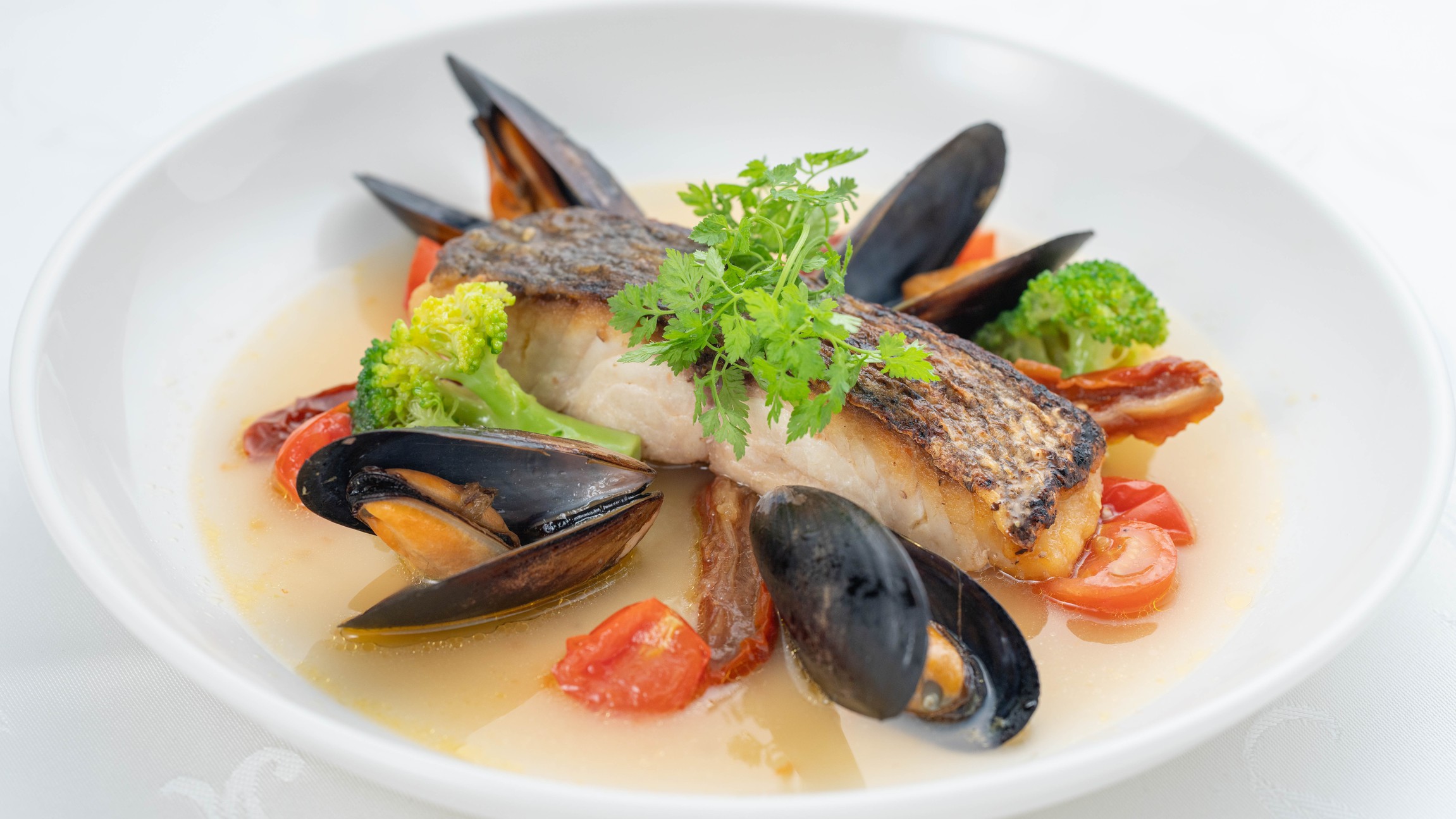 鯛のアクアパッツァ