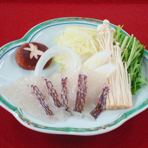 鯛しゃぶ(※お料理は一例です)