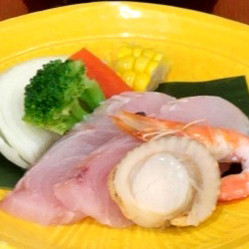 海鮮陶板焼き
