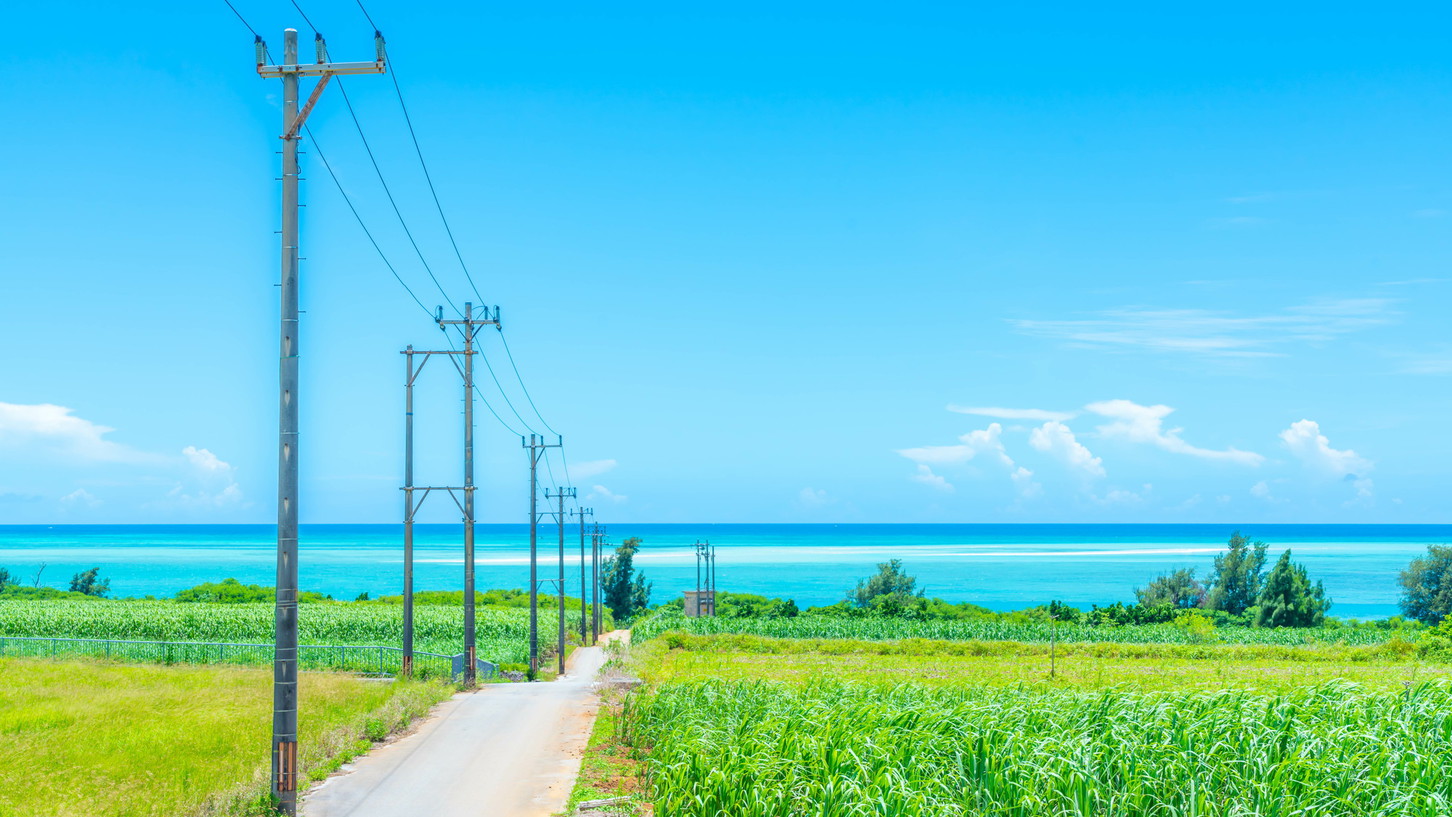 宮古島の街風景イメージ