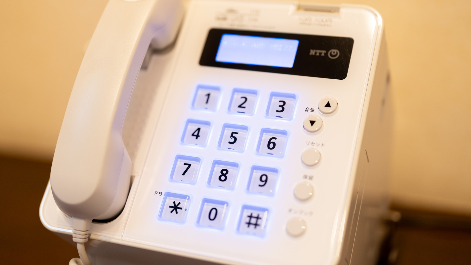 1Fエレベーターホールに公衆電話をご用意しております。