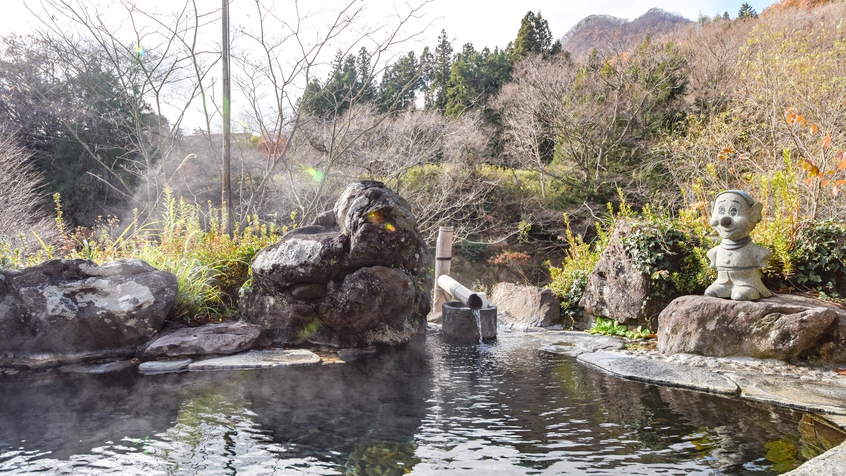 *【露天風呂】自然に囲まれた露天風呂で、心も体もリフレッシュ♪