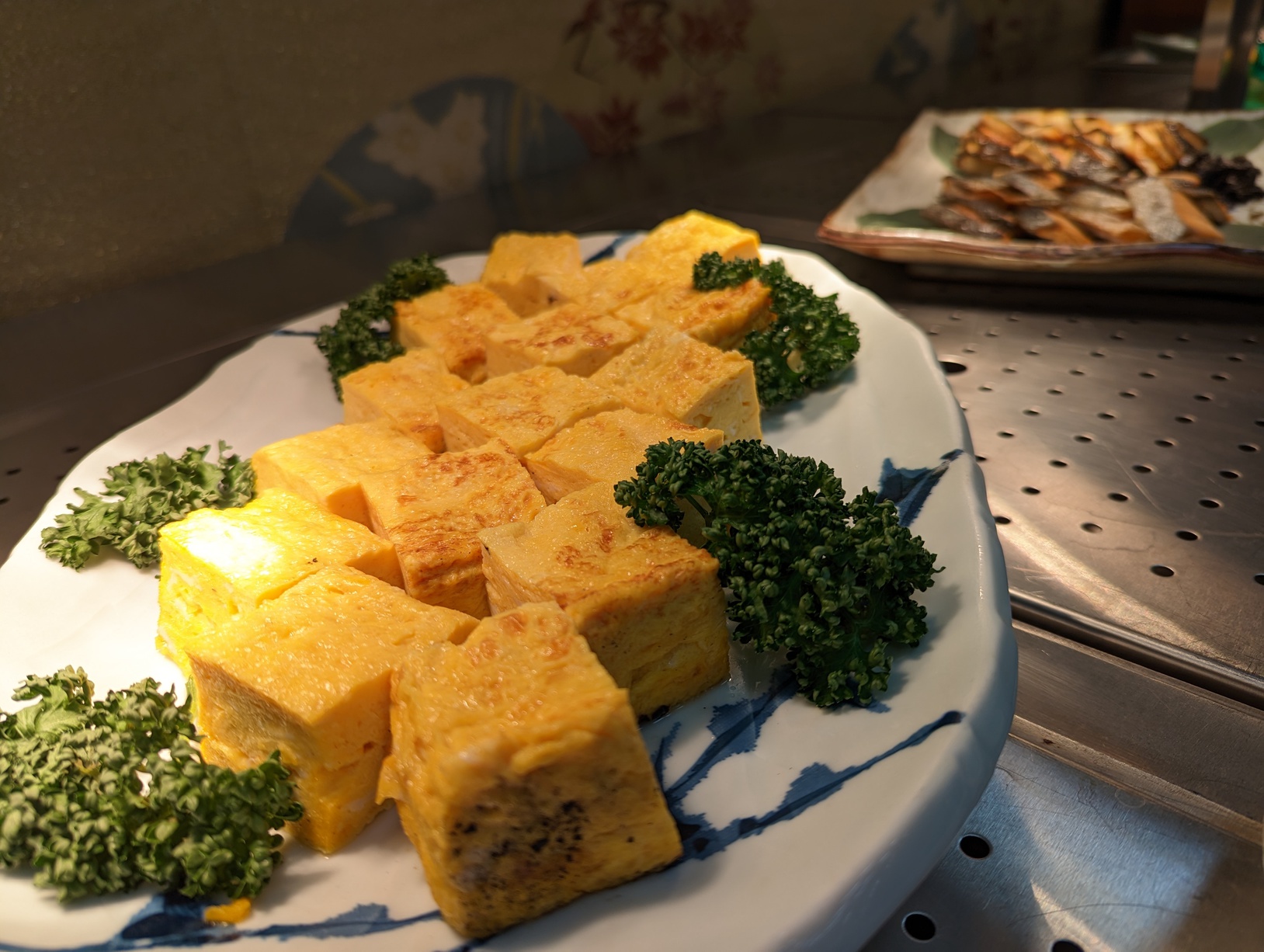 朝食は伊豆の味覚を満喫できるバイキング♪