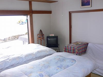 山小屋のお部屋
