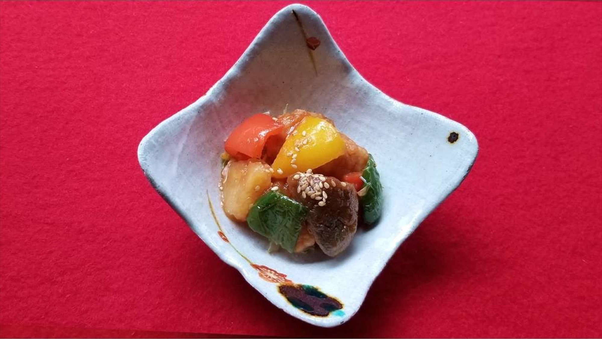 精進酢豚(一例）