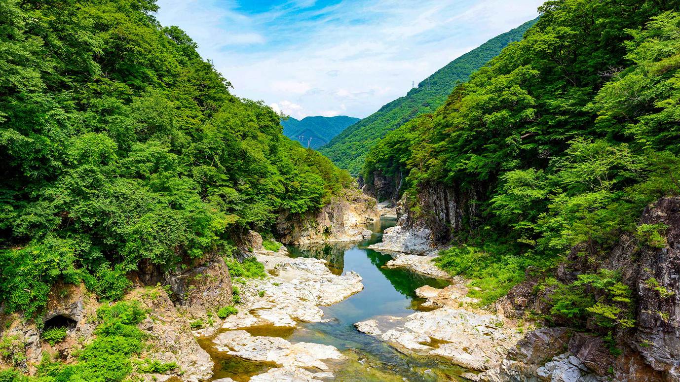 龍王峡／宿から車で約15分