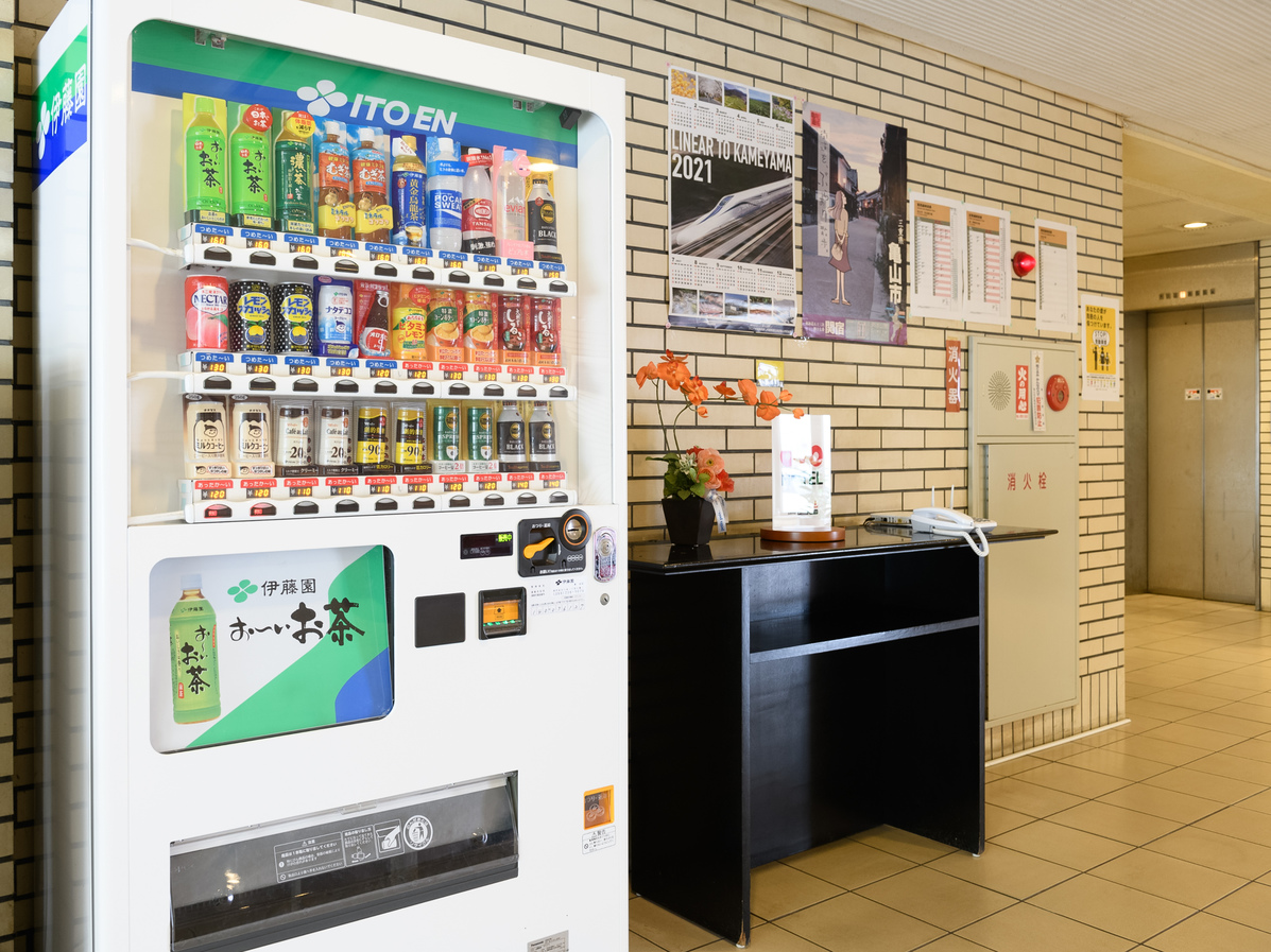 フロント（自販機）