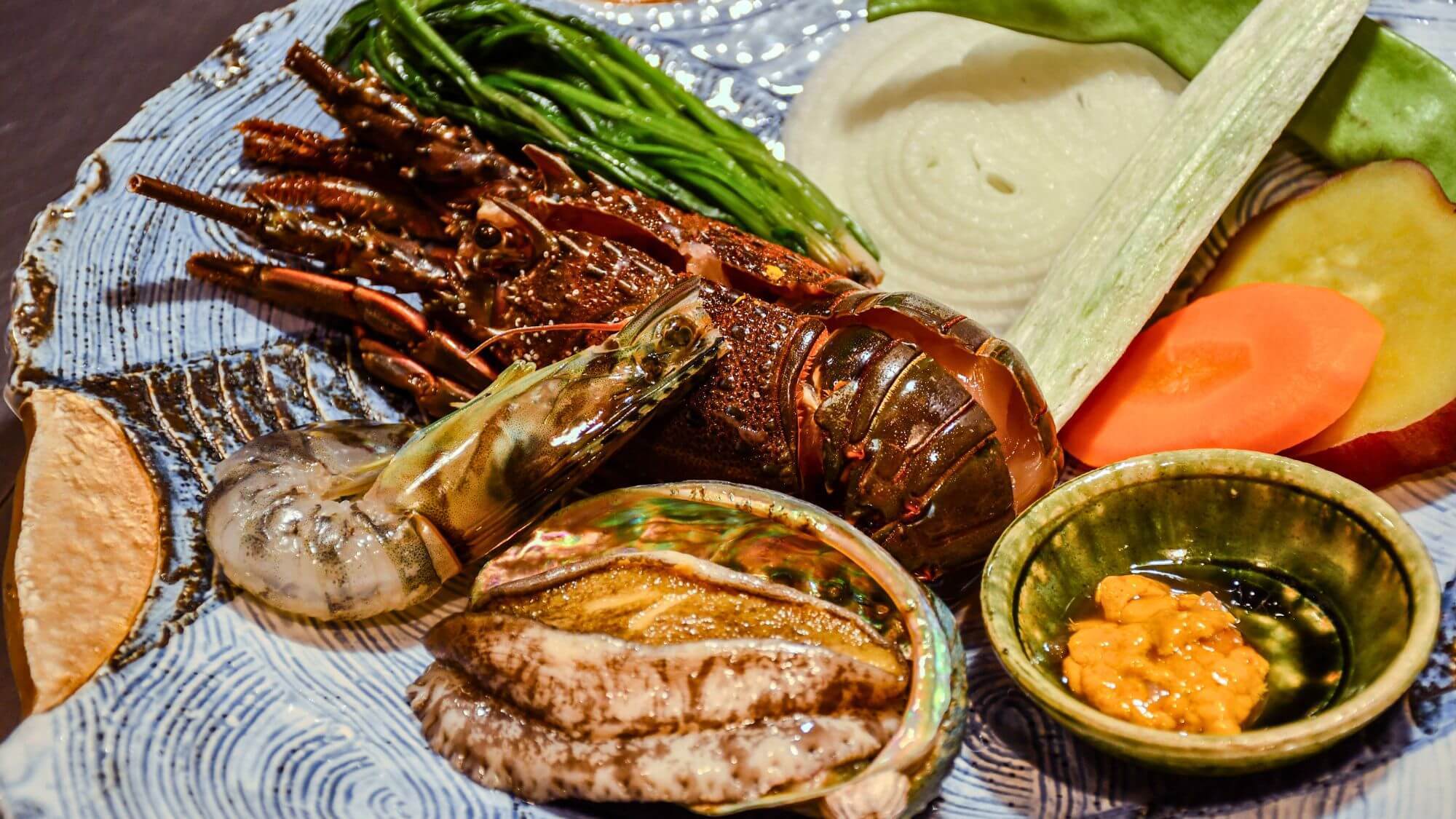 【鉄板焼レストラン葵】和牛に海鮮、選りすぐりの食材をじっくり味わうディナーコース※写真はイメージです