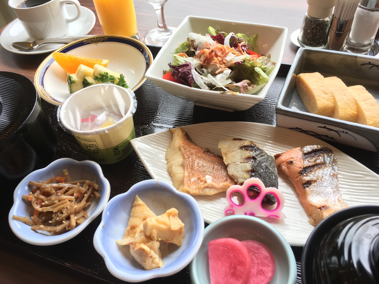 バイキング盛付イメージ（和食）