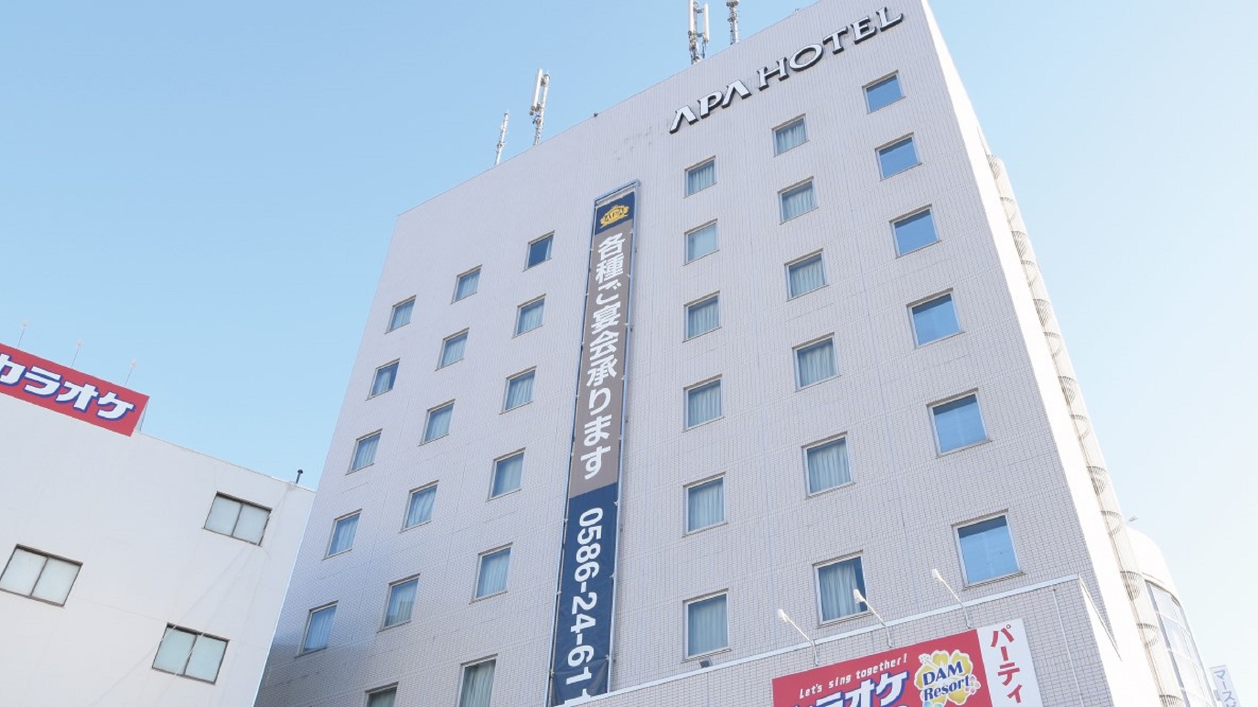 駅前名古屋方面へも岐阜方面へも便利
