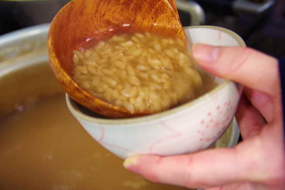 大和の茶粥（要予約）朝食時