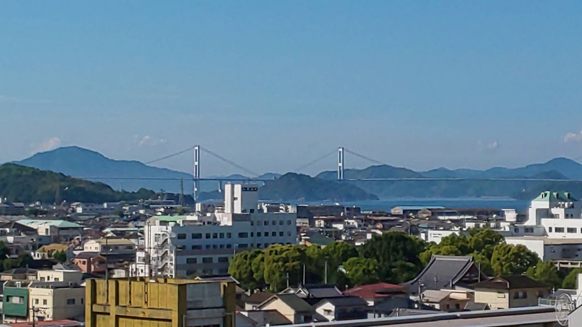 【客室からの風景】高層階から見える景色