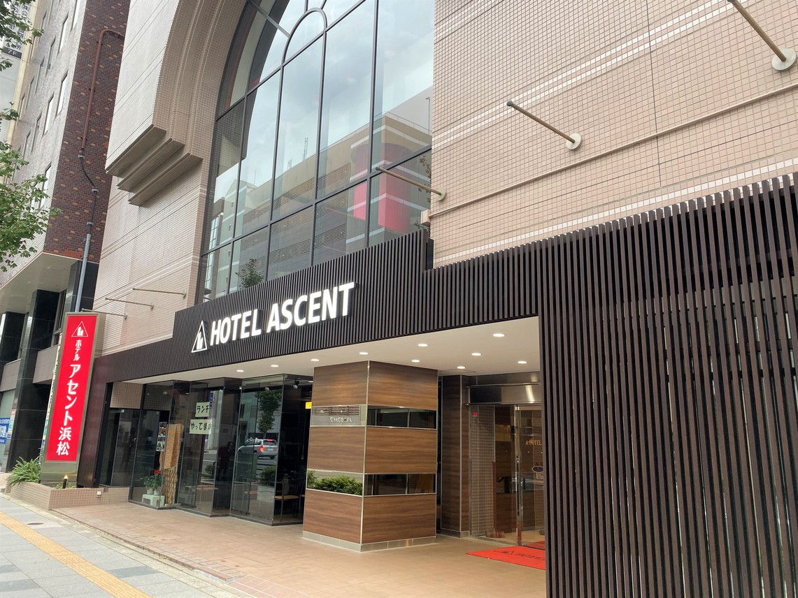 ホテルアセント浜松外観リニューアル