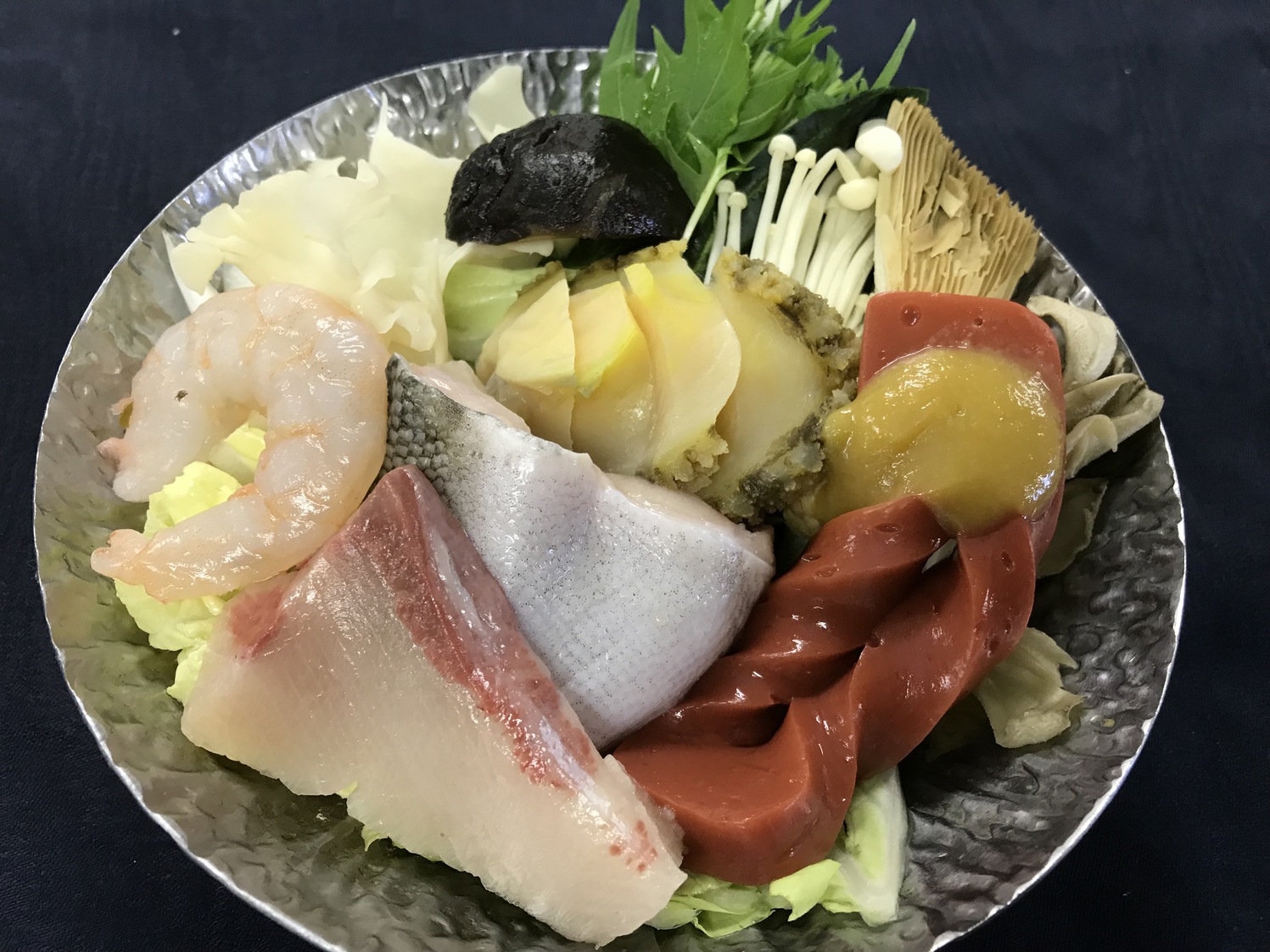 魚尽くし会席台物(イメージ）
