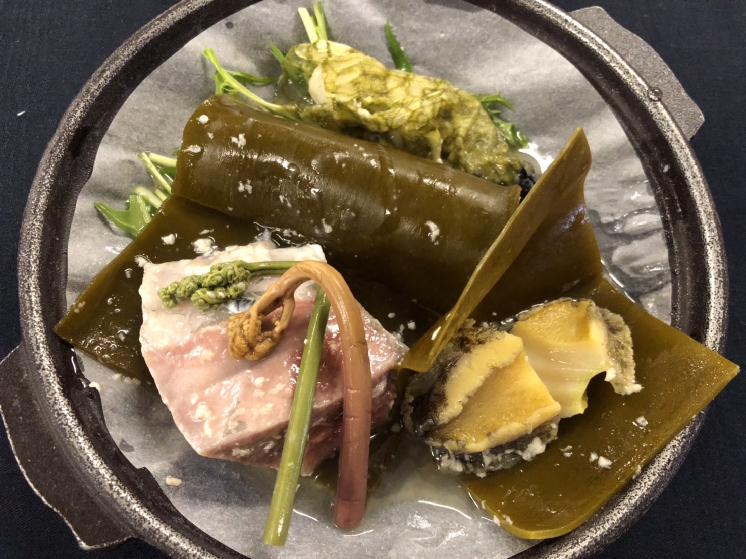 冬の「逸品コース」ご夕食（イメージ）