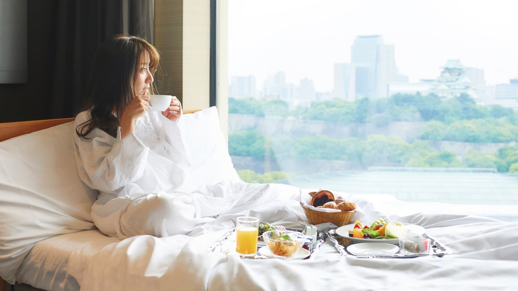 ルームサービス朝食（イメージ）