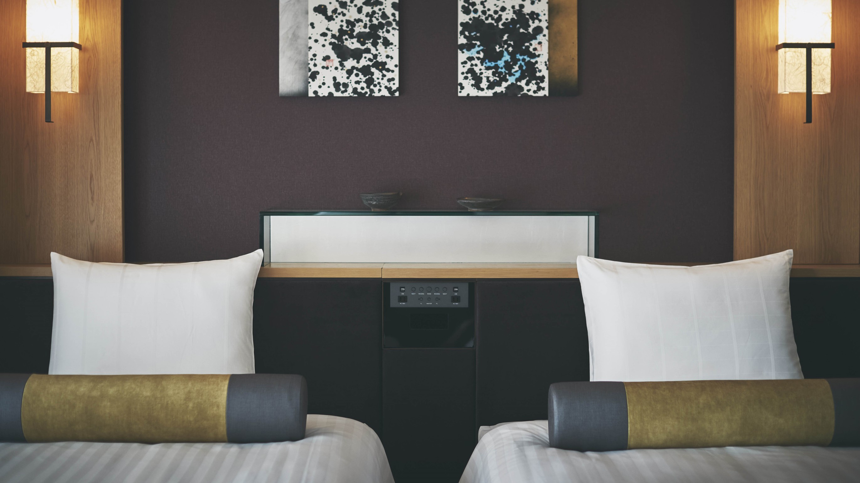 デラックス・コネクティングルーム利休（60㎡＋30㎡、タウンビュー）