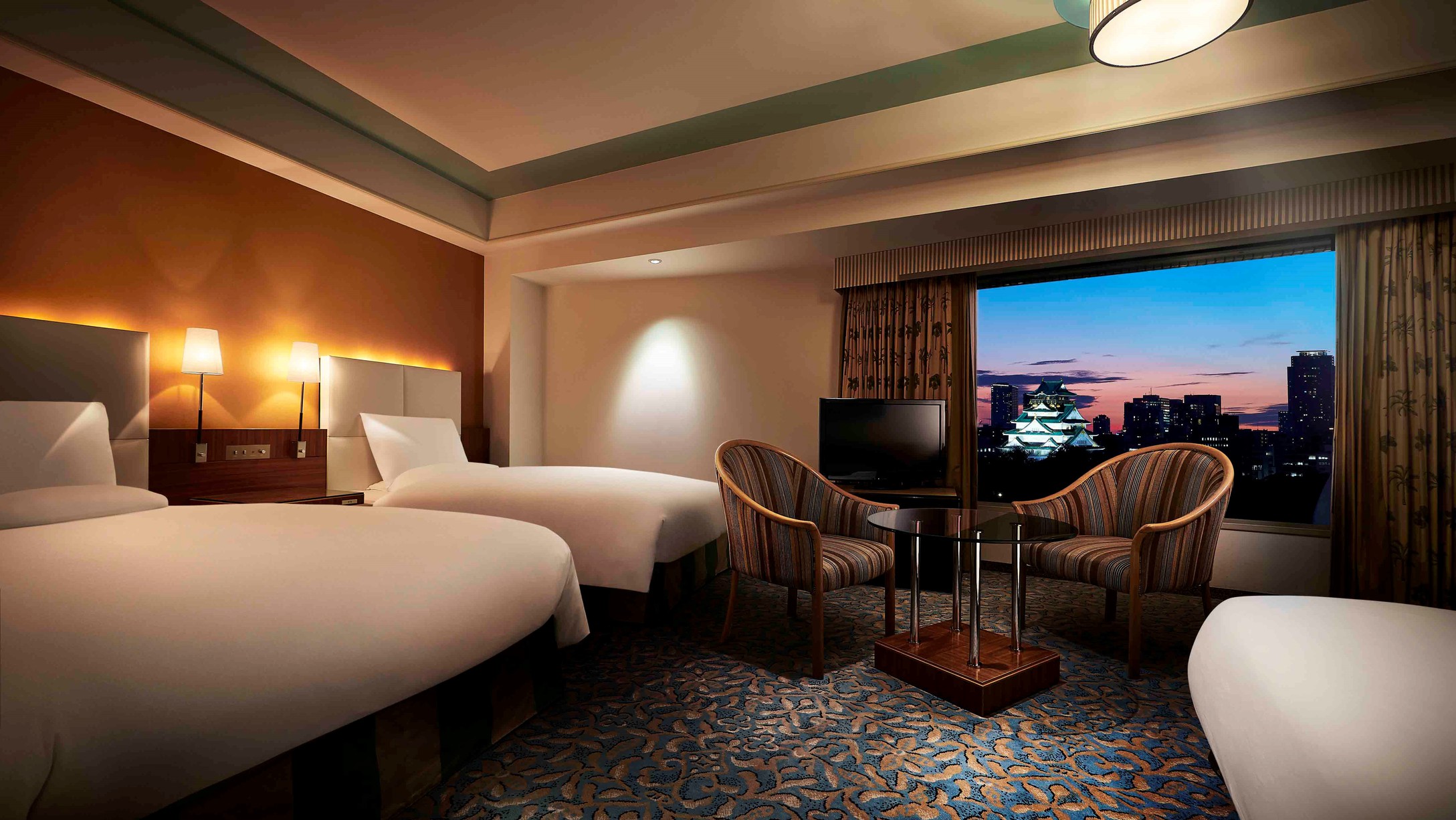 スーペリアラージツイン（40㎡、キャッスルビュー）