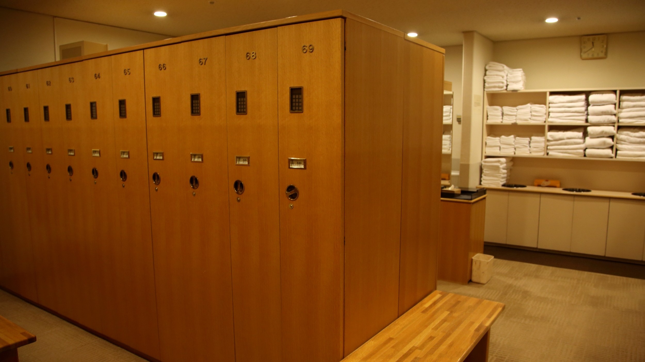 ロッカー（フィットネスクラブ内）