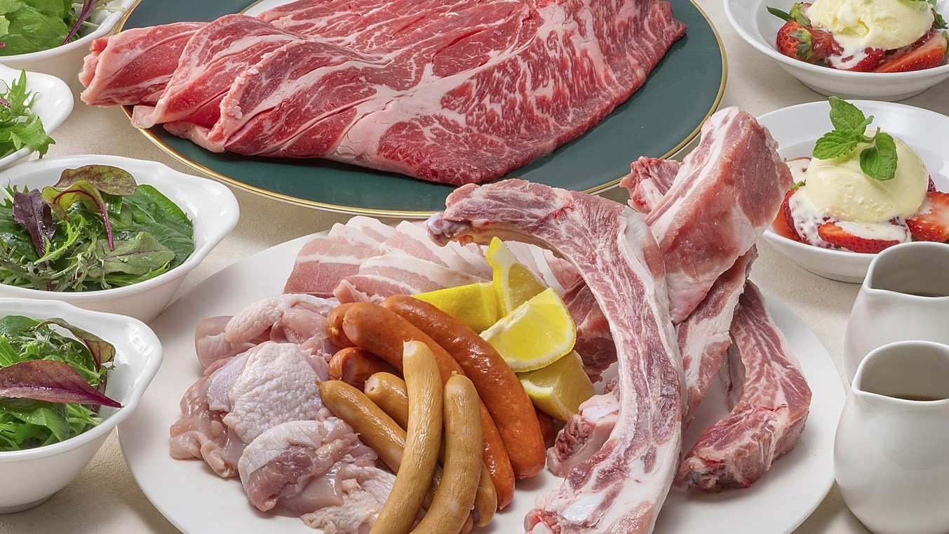【夏期限定】BBQデラックスコース※一例