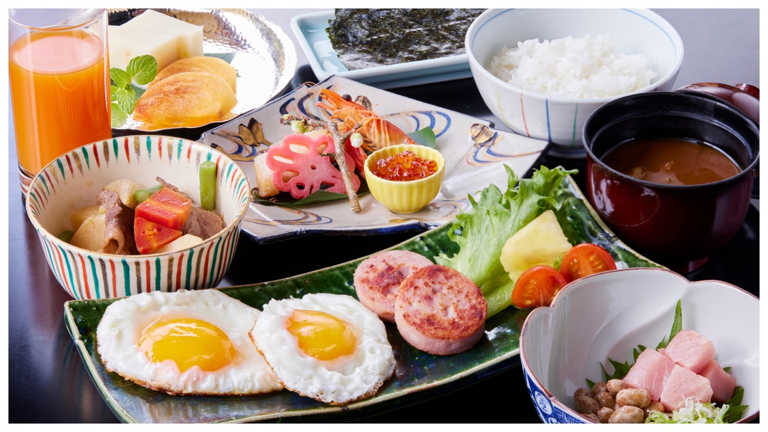 【朝食】日本料理「吉翠亭」〜お子様朝食連泊膳〜