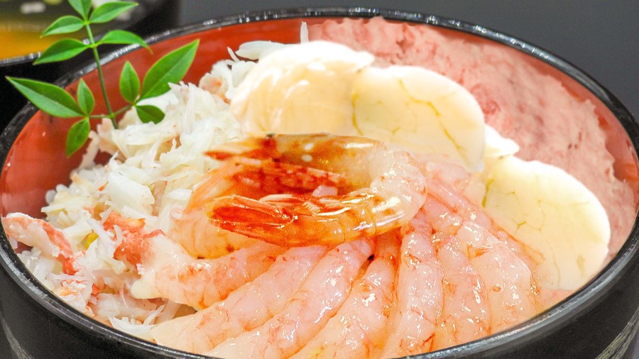 朝食海鮮丼イメージ