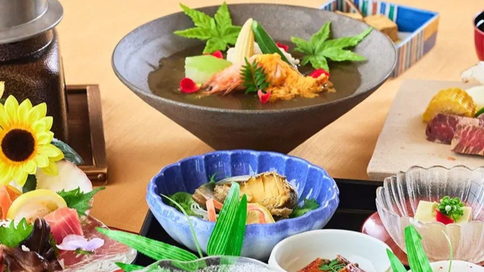 40周年祝い現代風本膳