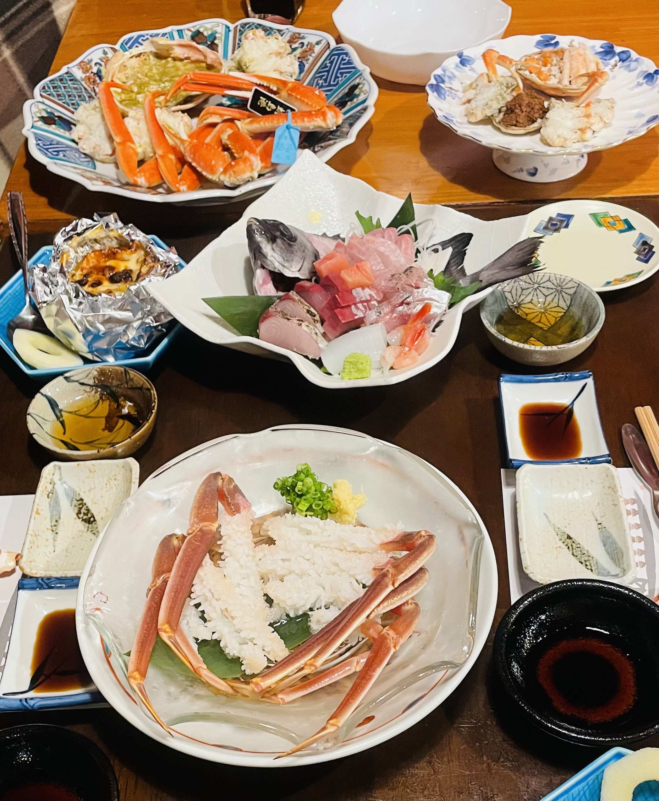 蟹づくしのプラン