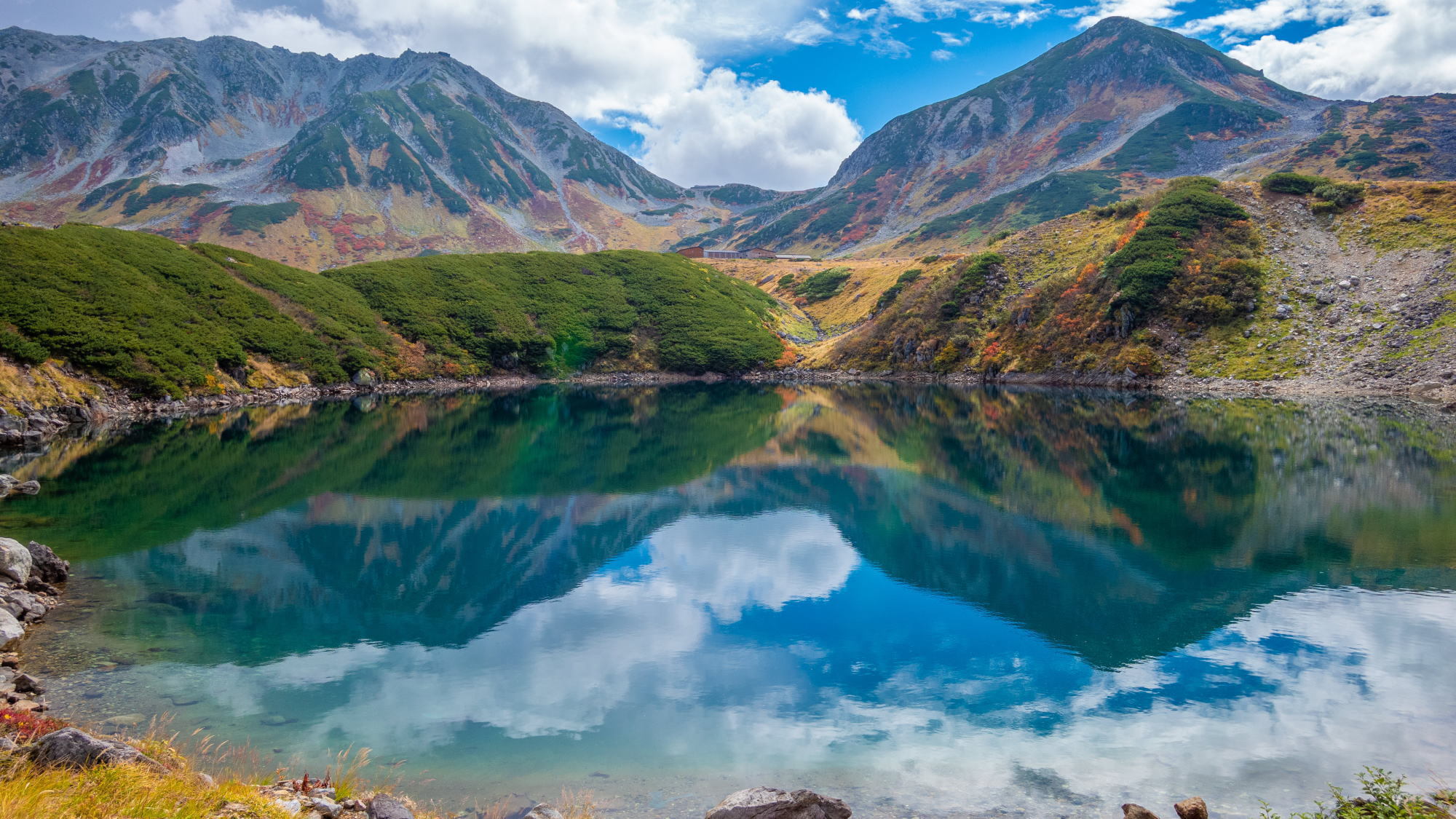 秋のみくりが池