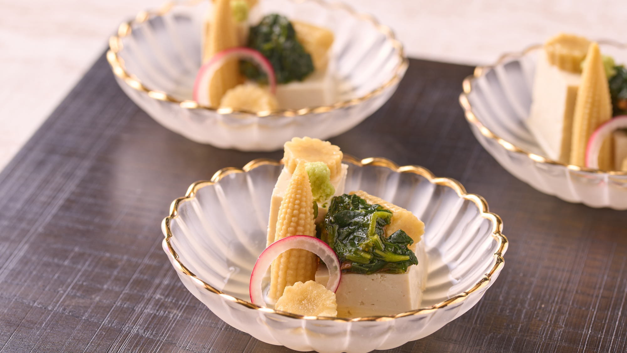 ＜Breakfast Buffet＞五箇山豆腐冷やしあんかけ/ローカルフード※イメージ