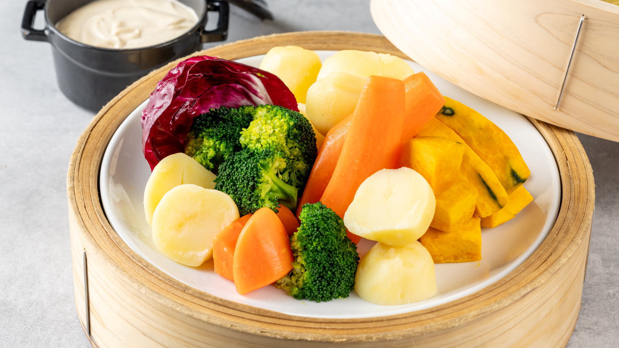 ＜Breakfast Buffet＞蒸し野菜※イメージ