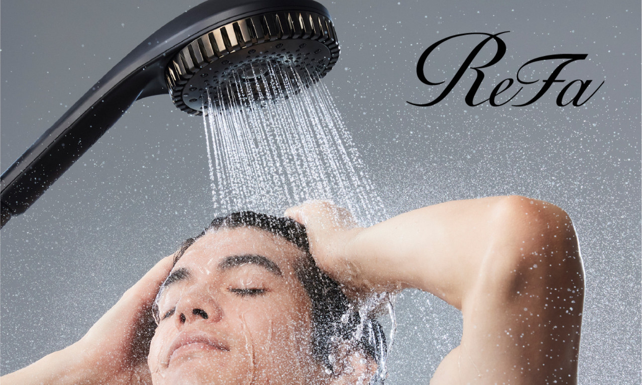 ReFaシャワーヘッド(FINE BUBBLE DIA120)ブラック_イメージ