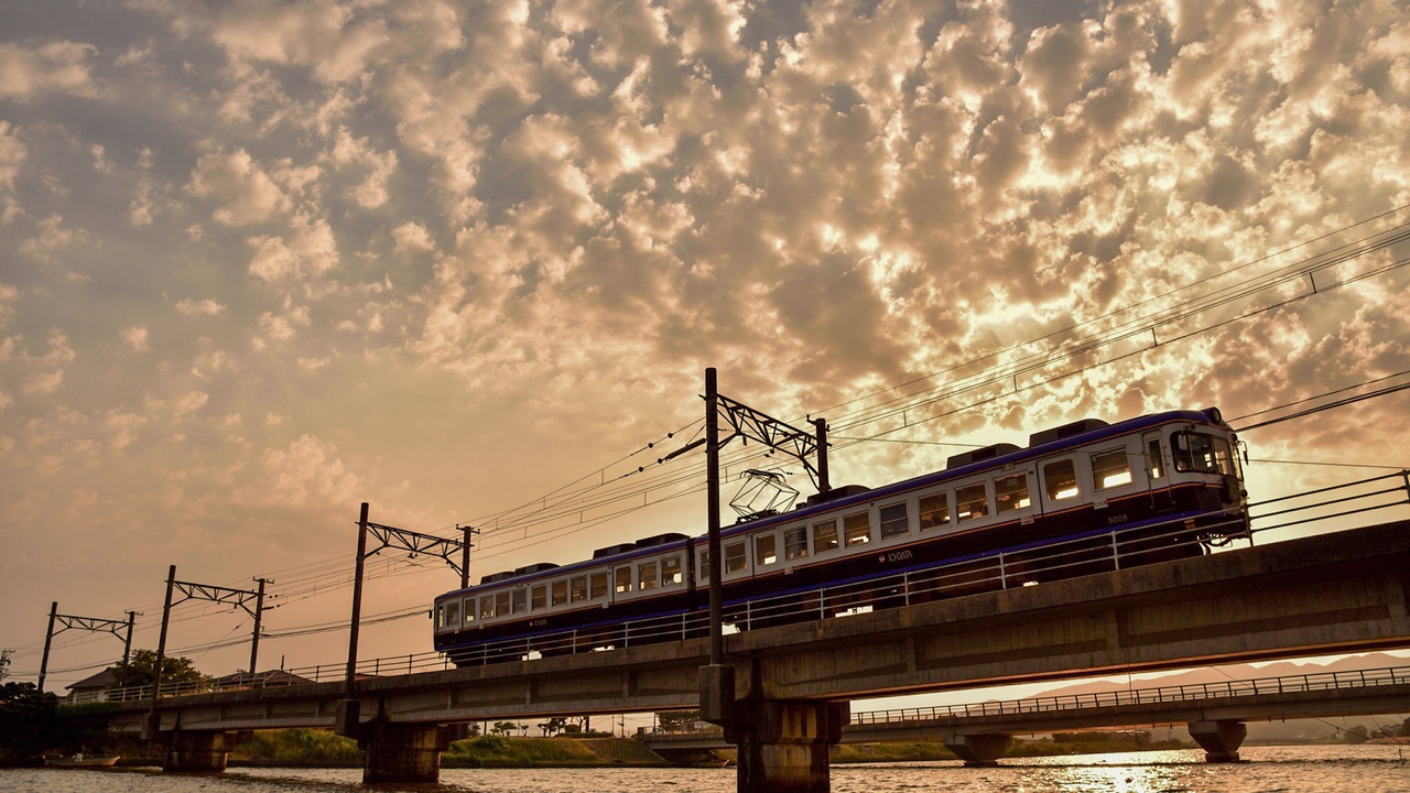 *【一畑電車】松江と出雲をつなぐばたでん。宍道湖や野山の四季の風景を眺めながらのんびり車窓の旅。