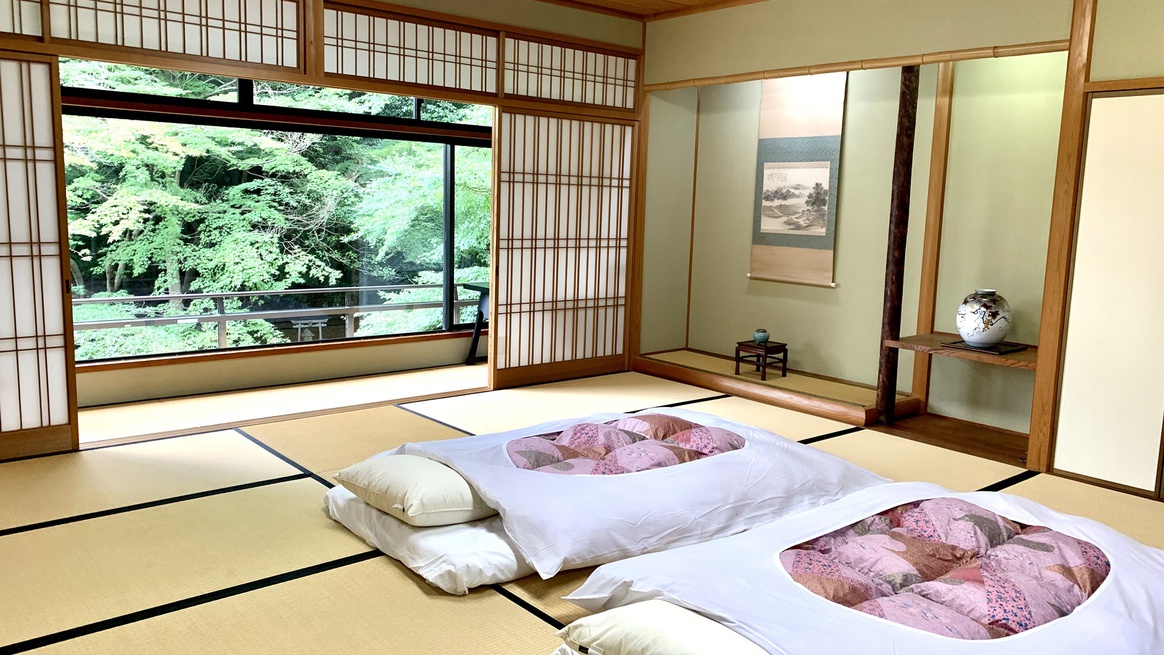 *【離れ竹深亭】2名〜5名様まで利用可能！バス・トイレは建物内にございます。