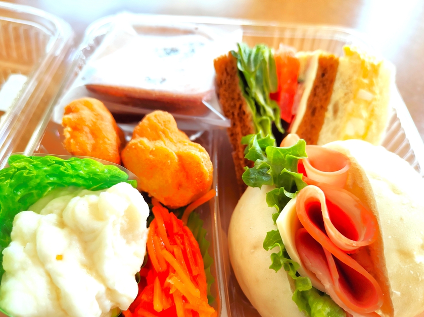 【RAGGRUPPI朝食Bセット】当施設すぐの人気パン屋さんとってもかわいい朝食