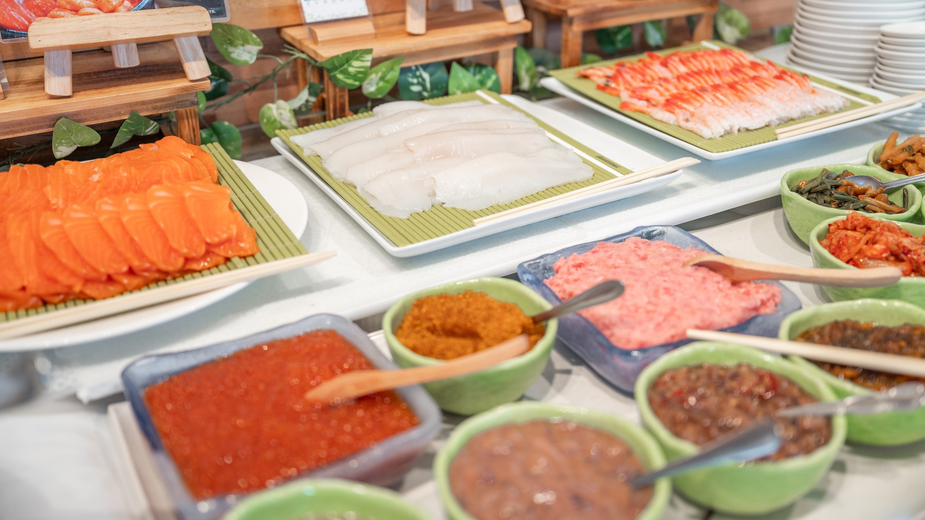 朝食バイキング