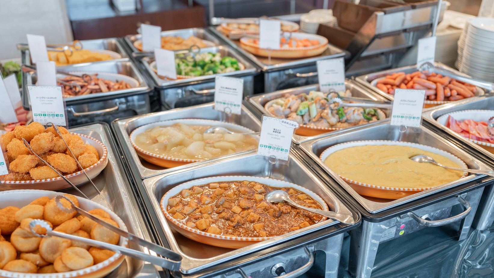 朝食バイキング