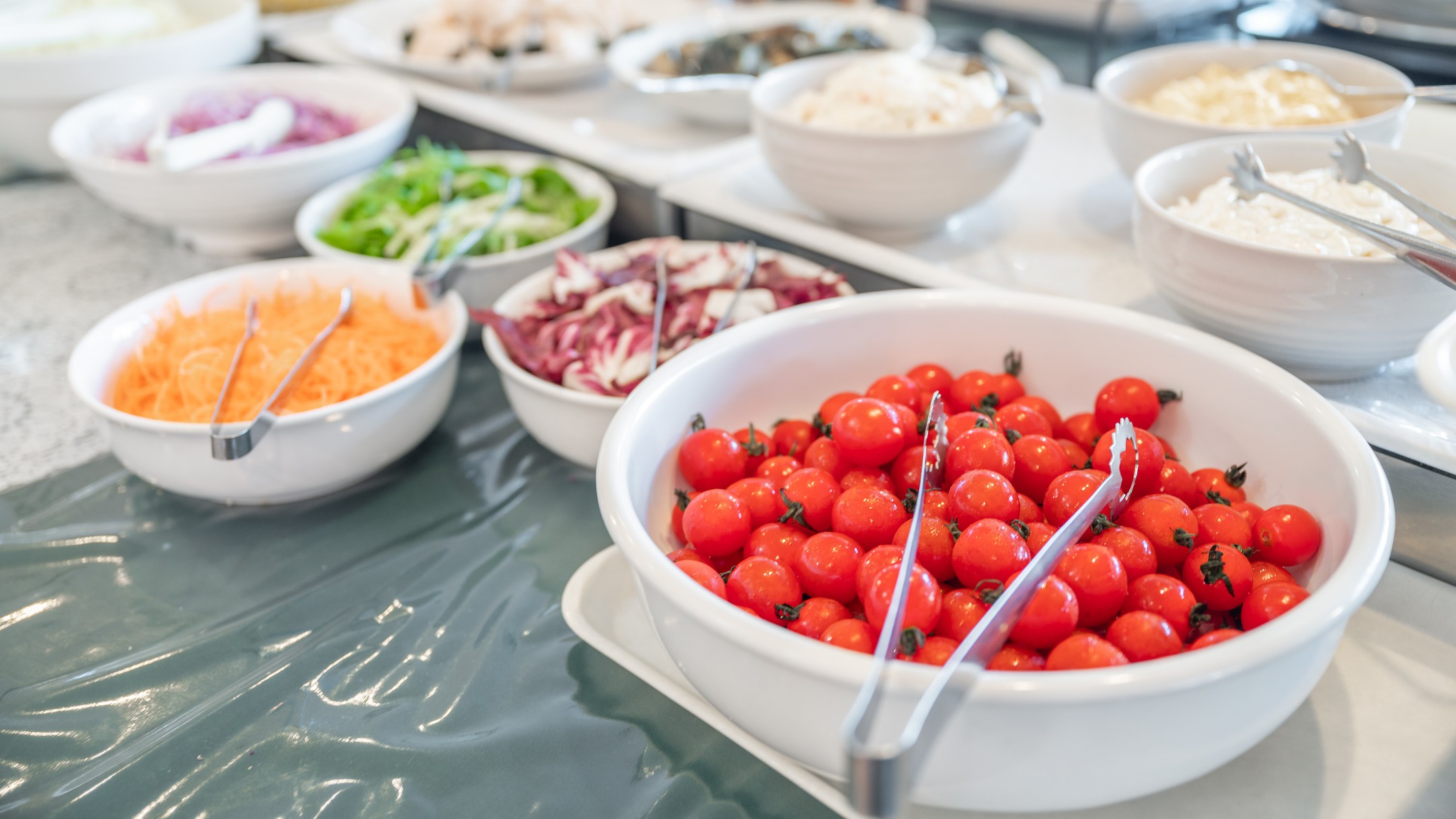 朝食バイキング